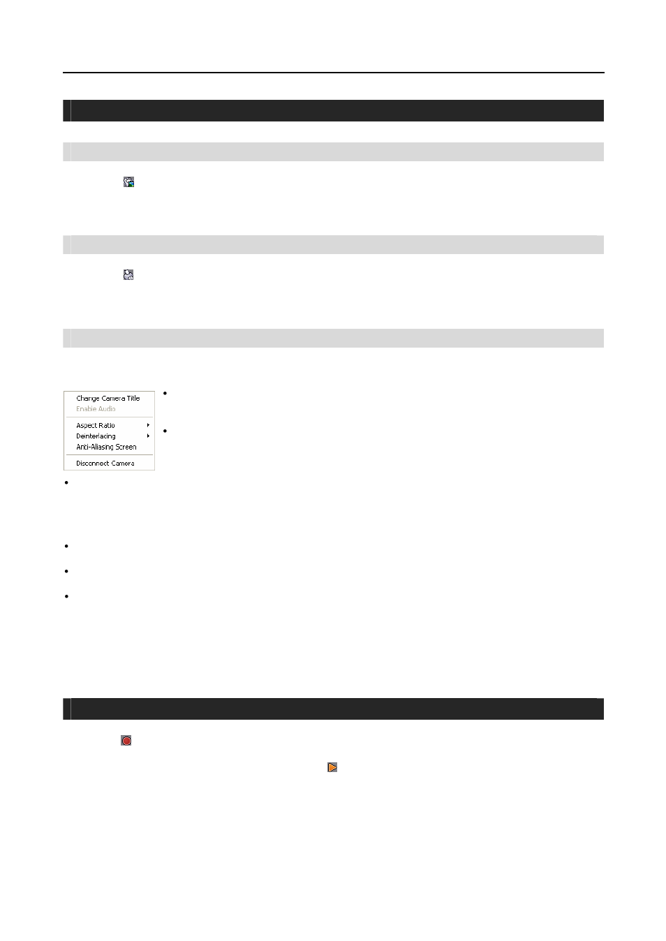 Additional functions, Panic recording | Revo R16/8/4/DVR User Manual | Page 91 / 101