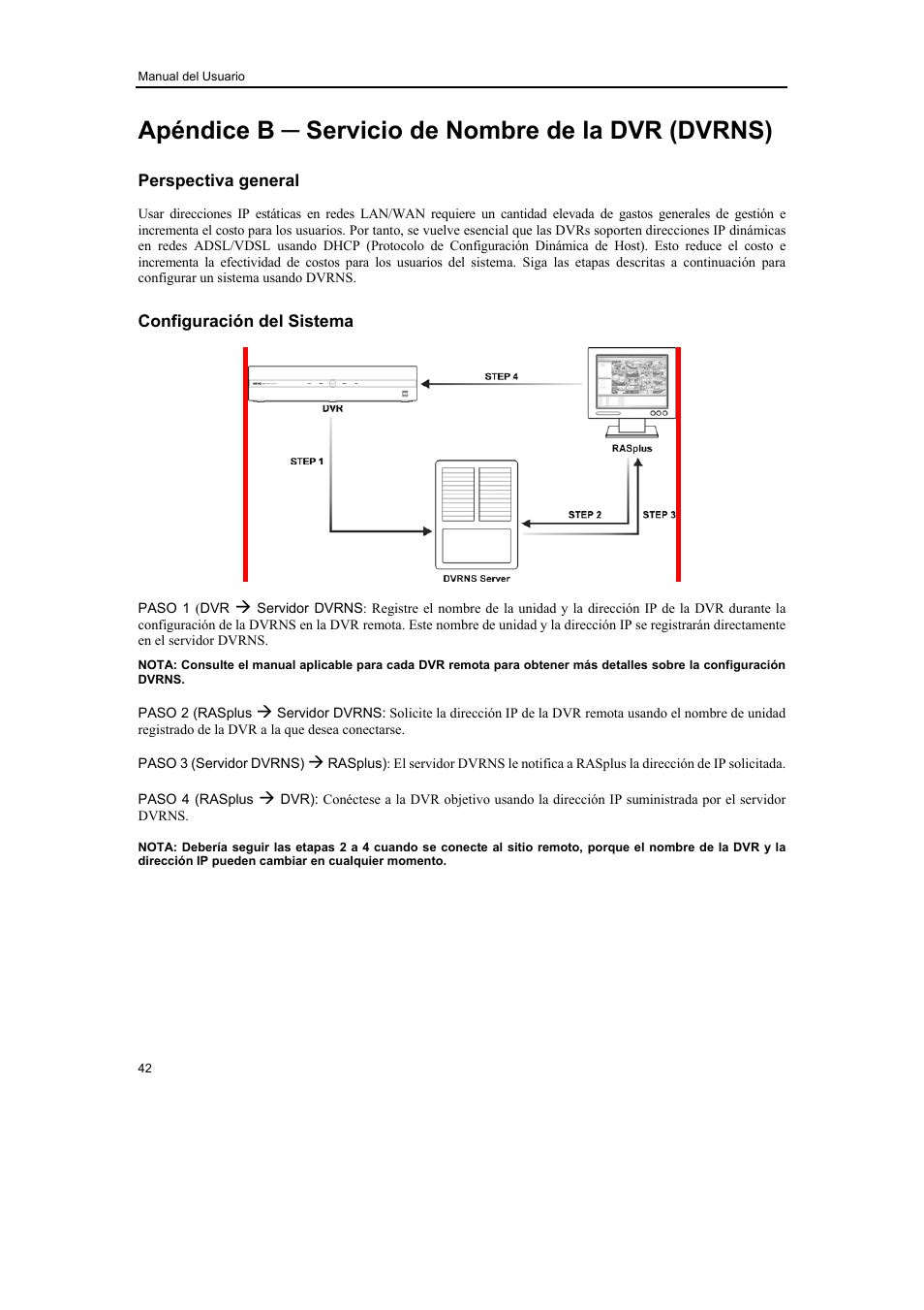 Apéndice b ─ servicio de nombre de la dvr (dvrns) | Revo R16/8/4/DVR User Manual | Page 110 / 115