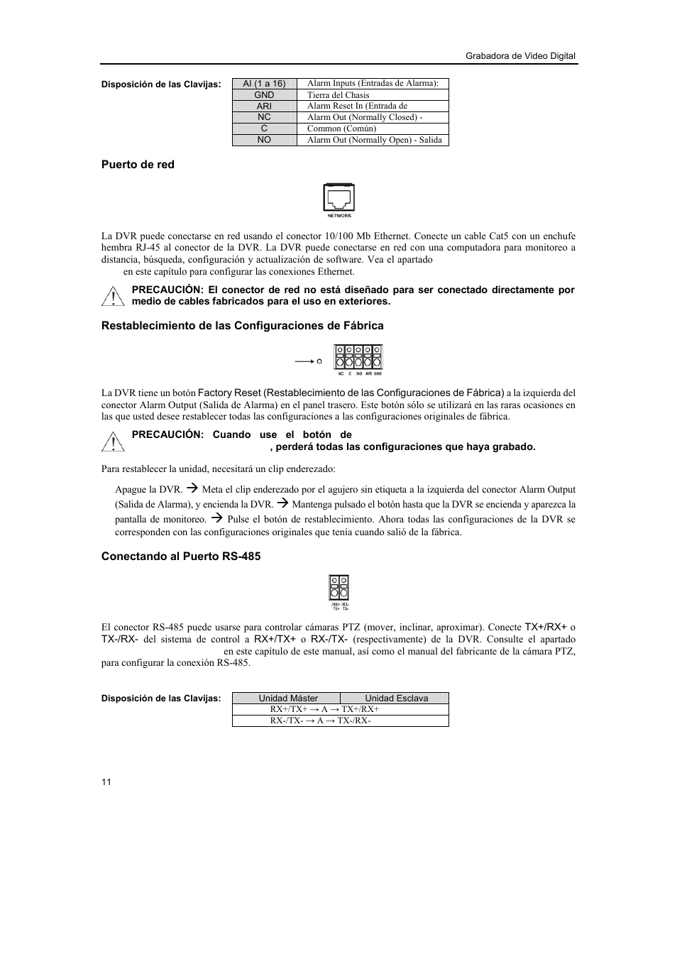 Revo R16/8/4/DVR User Manual | Page 12 / 115