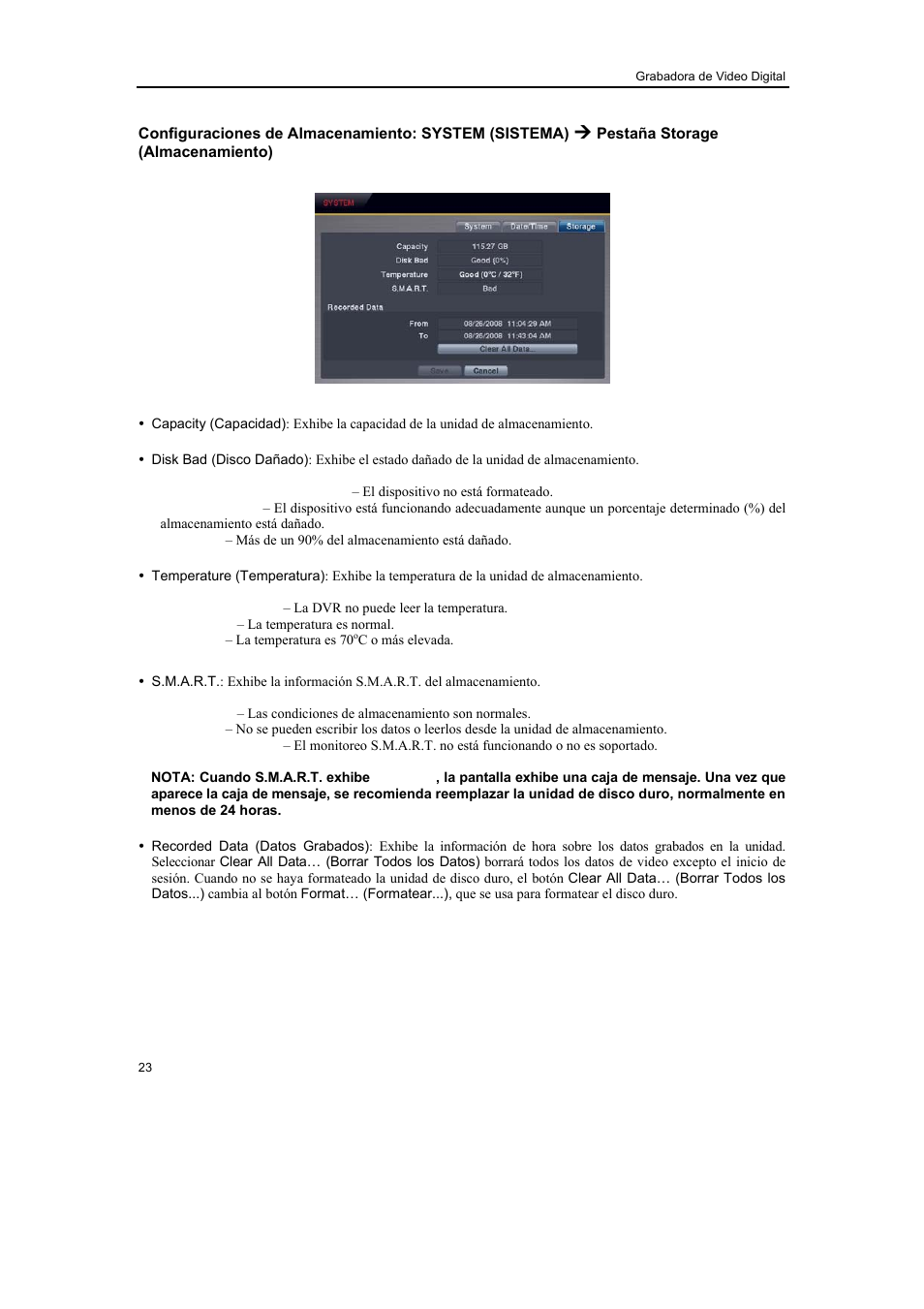 Revo R16/8/4/DVR User Manual | Page 24 / 115