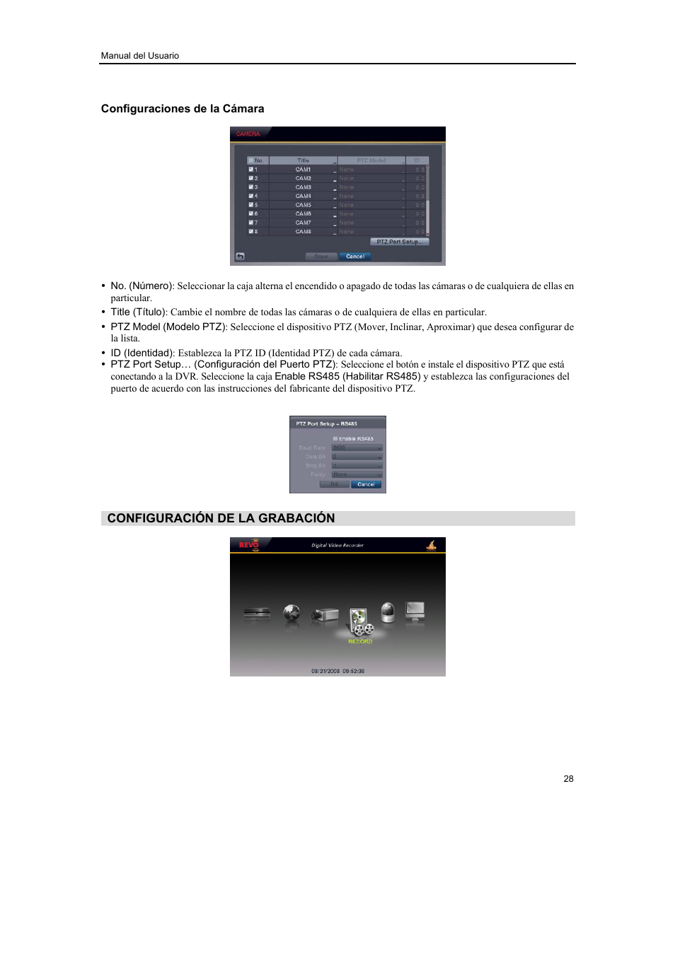 Revo R16/8/4/DVR User Manual | Page 29 / 115