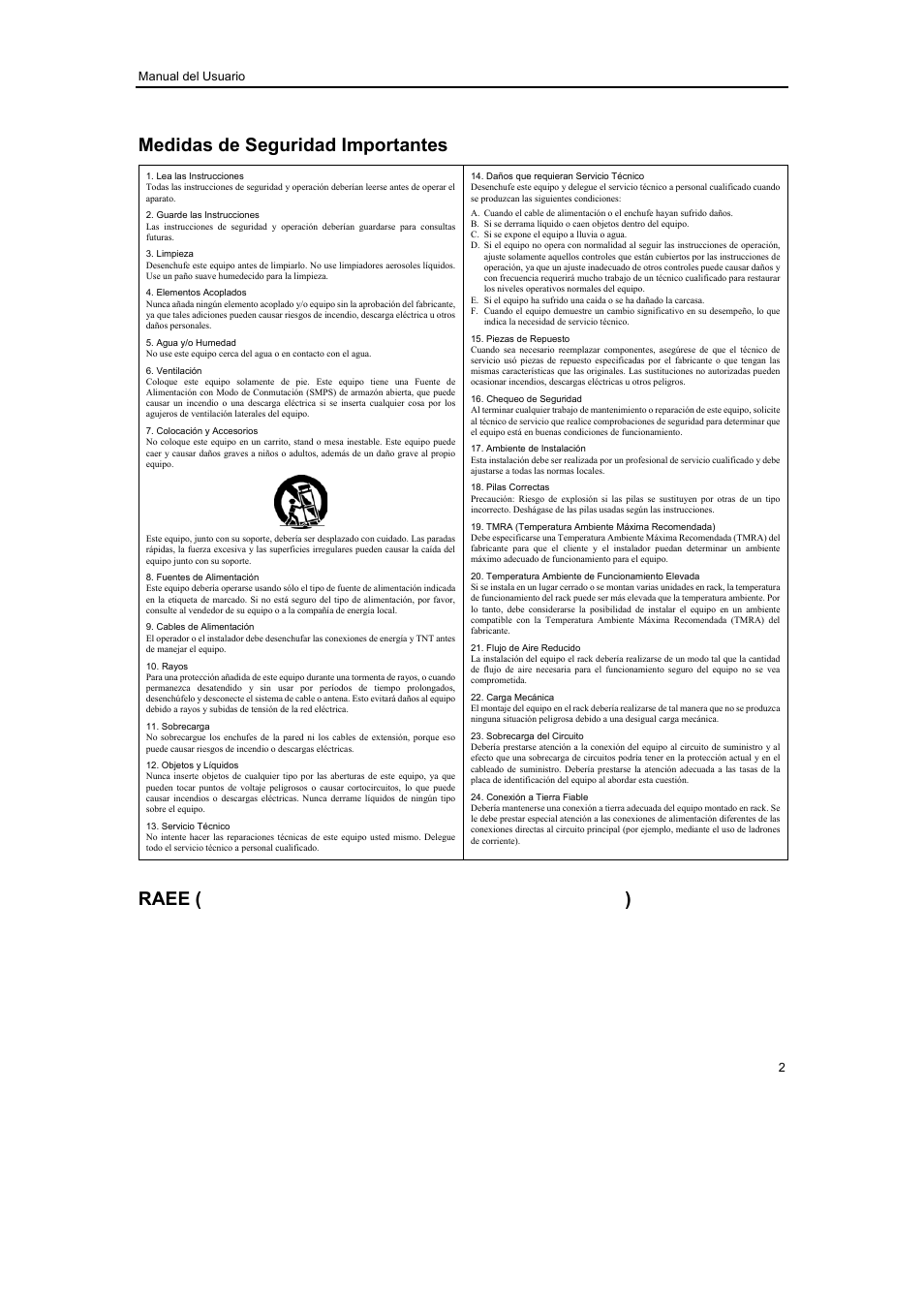 Medidas de seguridad importantes | Revo R16/8/4/DVR User Manual | Page 3 / 115