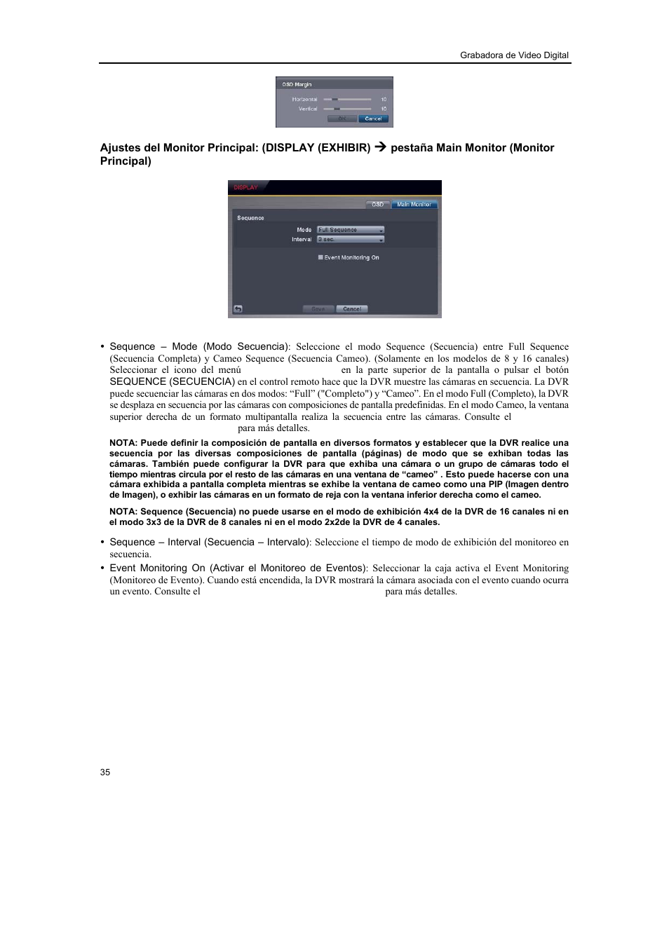 Revo R16/8/4/DVR User Manual | Page 36 / 115