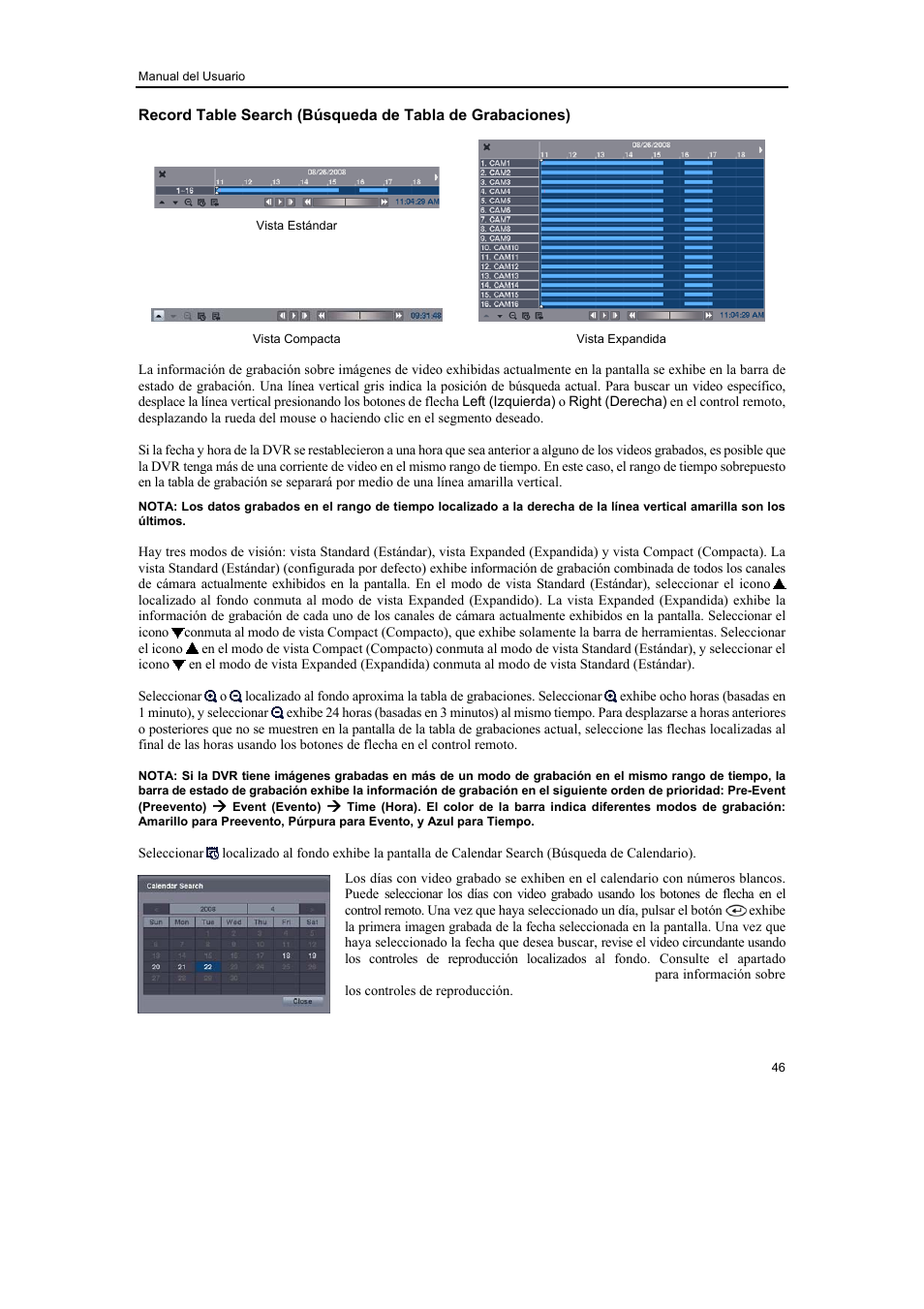 Revo R16/8/4/DVR User Manual | Page 47 / 115