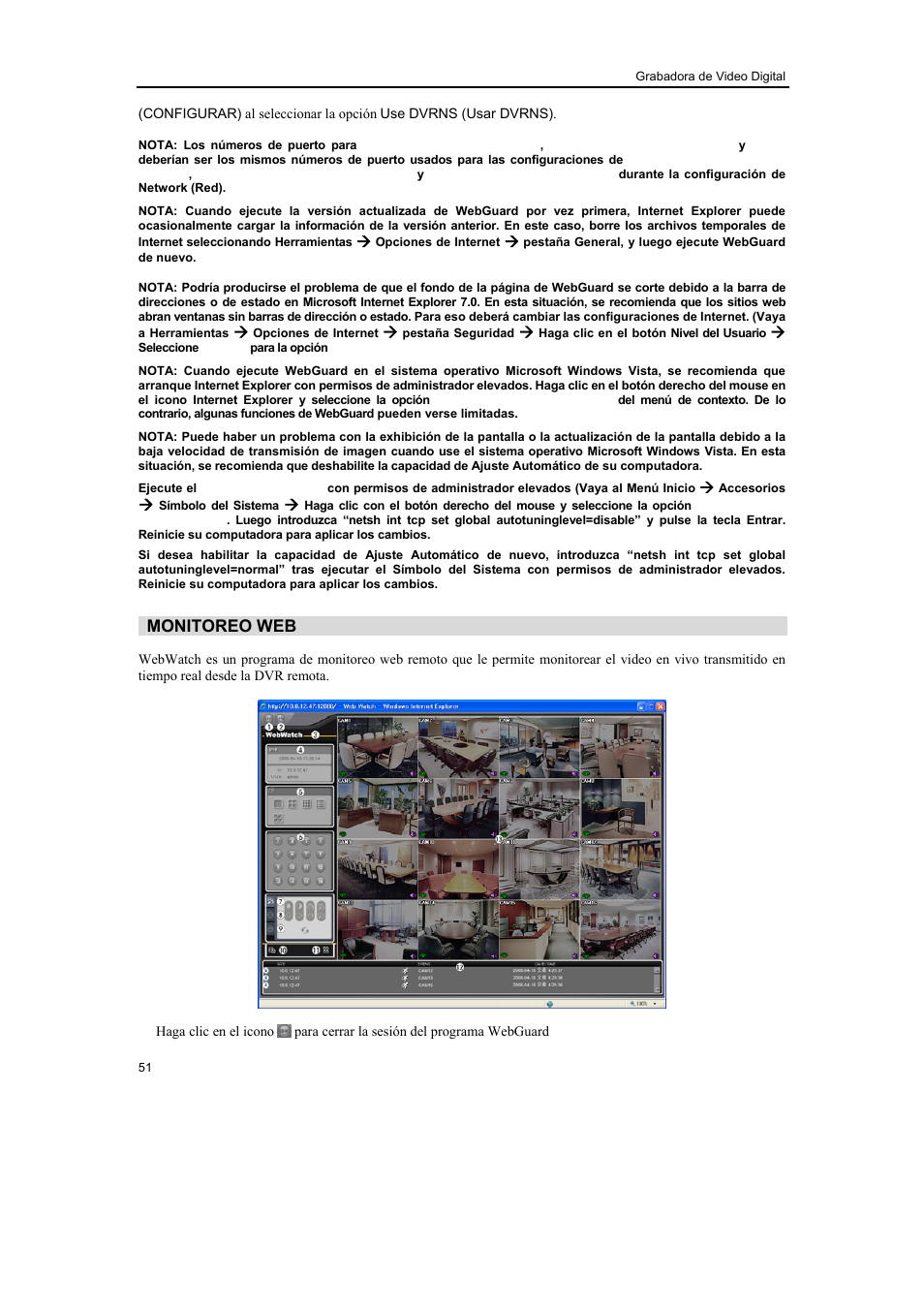 Monitoreo web | Revo R16/8/4/DVR User Manual | Page 52 / 115