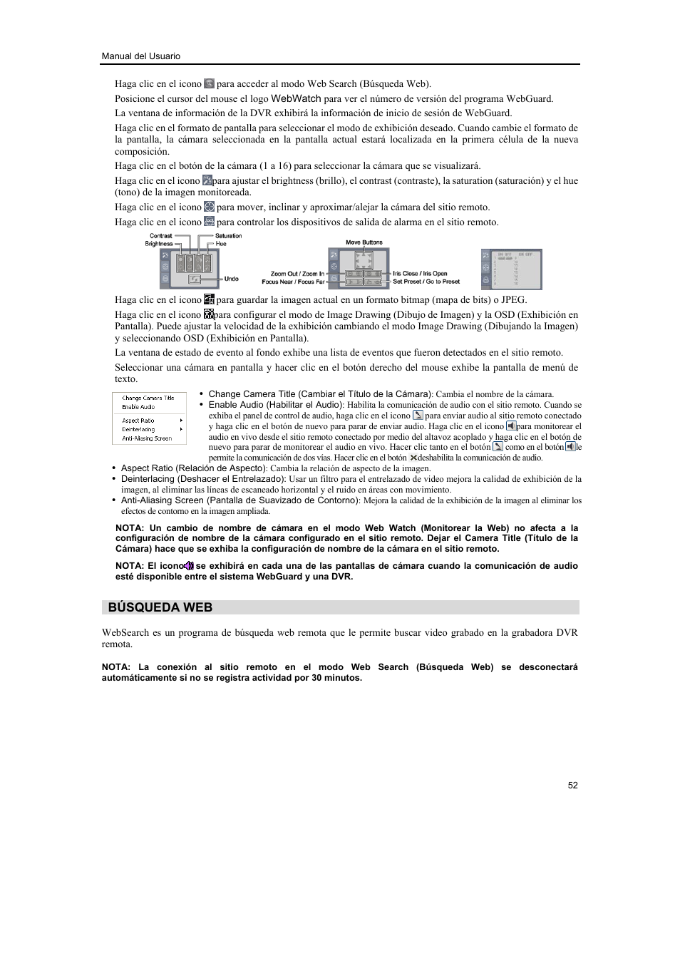 Búsqueda web | Revo R16/8/4/DVR User Manual | Page 53 / 115