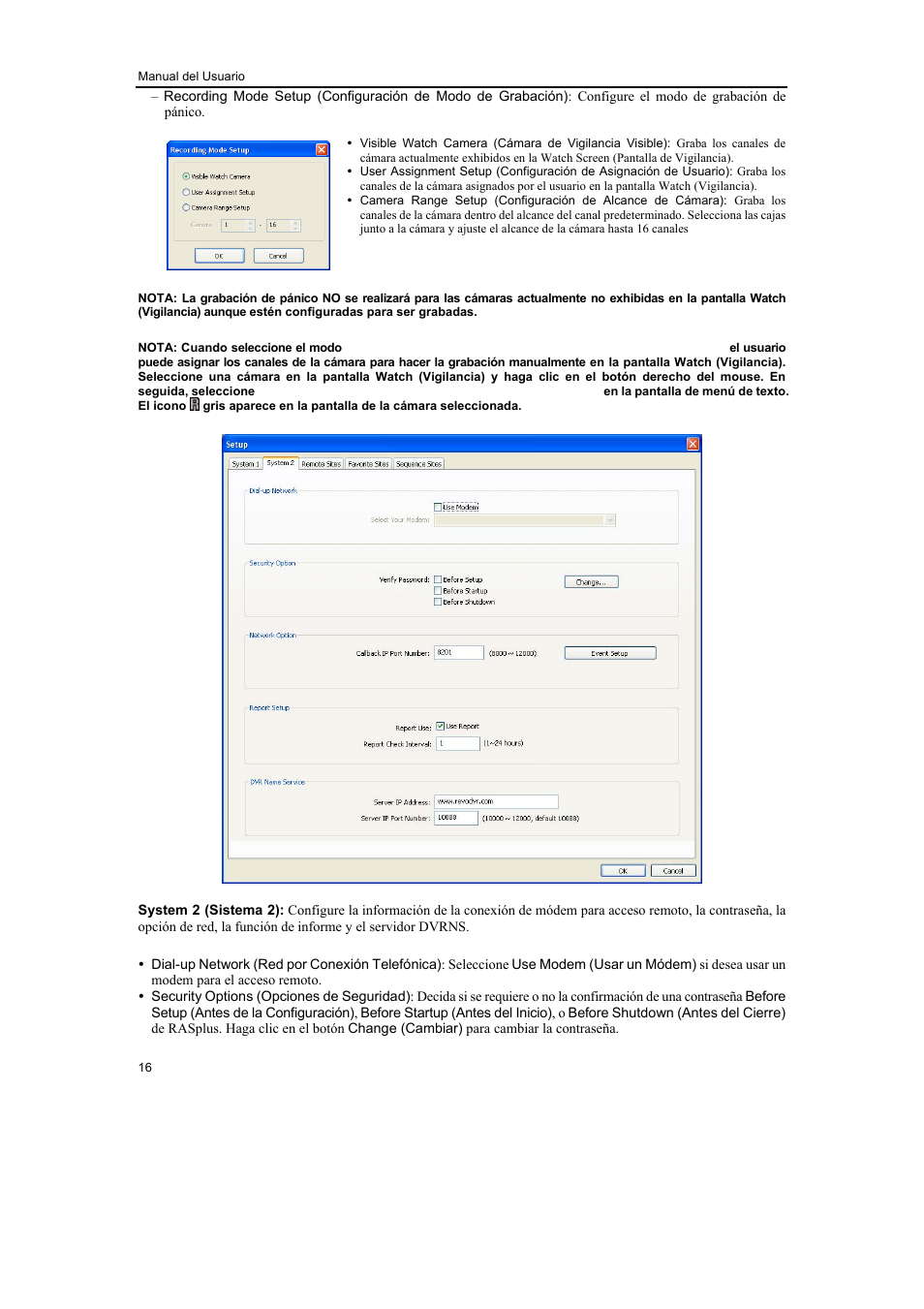 Revo R16/8/4/DVR User Manual | Page 84 / 115