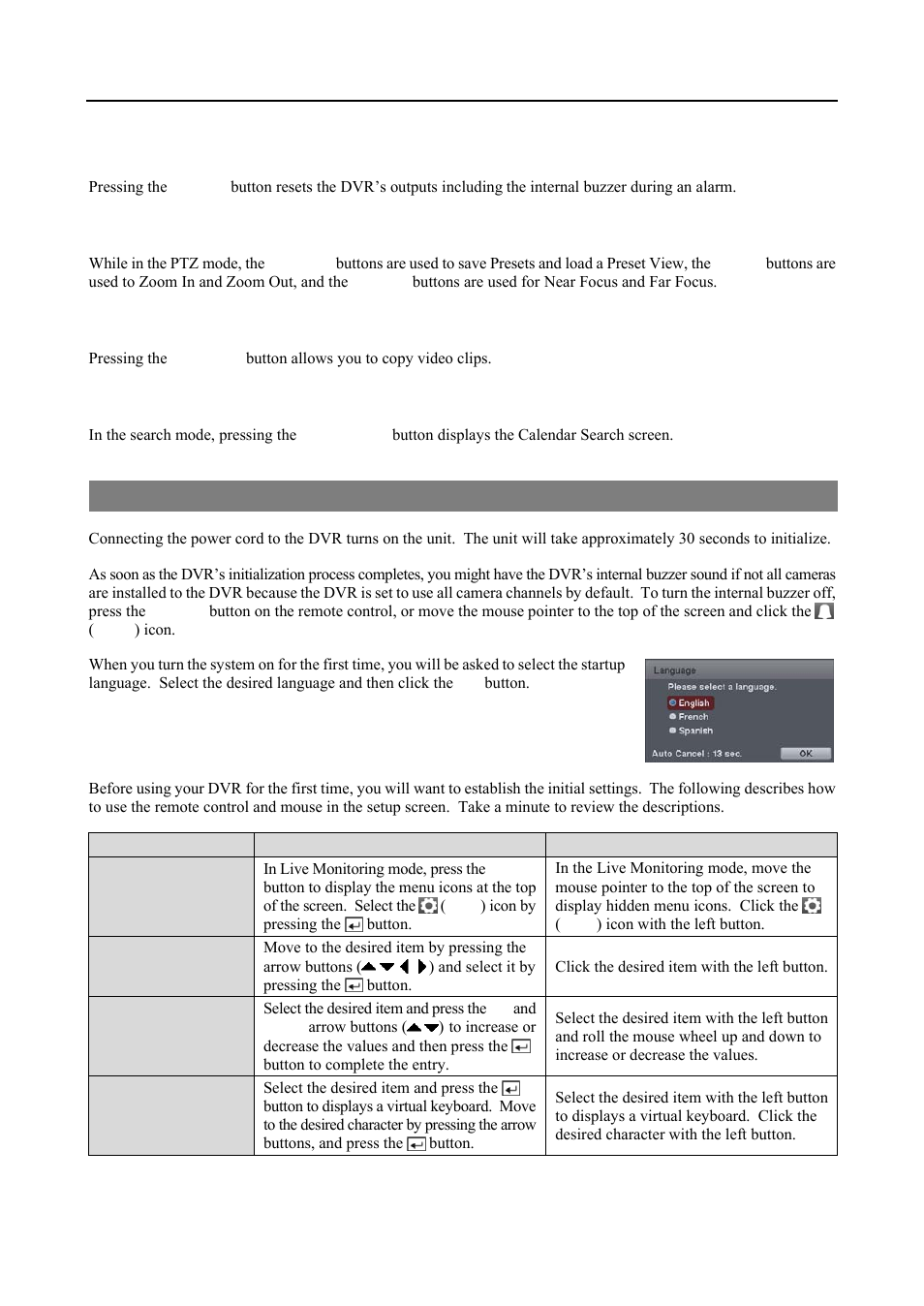 Turning on the power | Revo R16DVR4 User Manual | Page 14 / 56