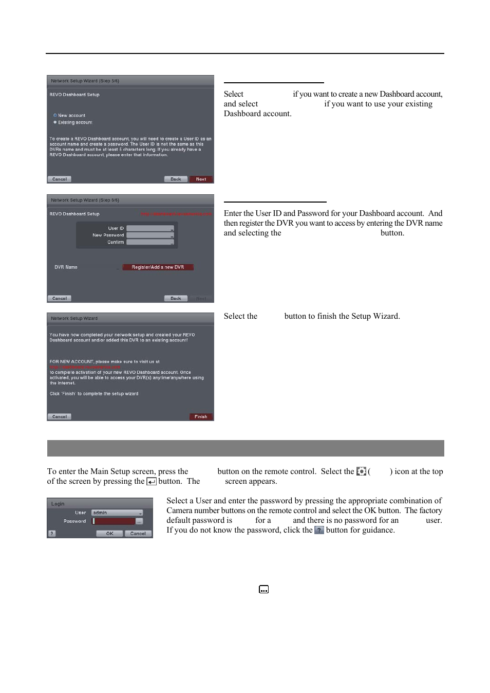 Advanced setup | Revo R16DVR4 User Manual | Page 18 / 56