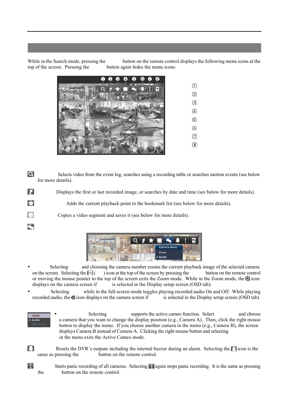 Searching video | Revo R16DVR4 User Manual | Page 41 / 56