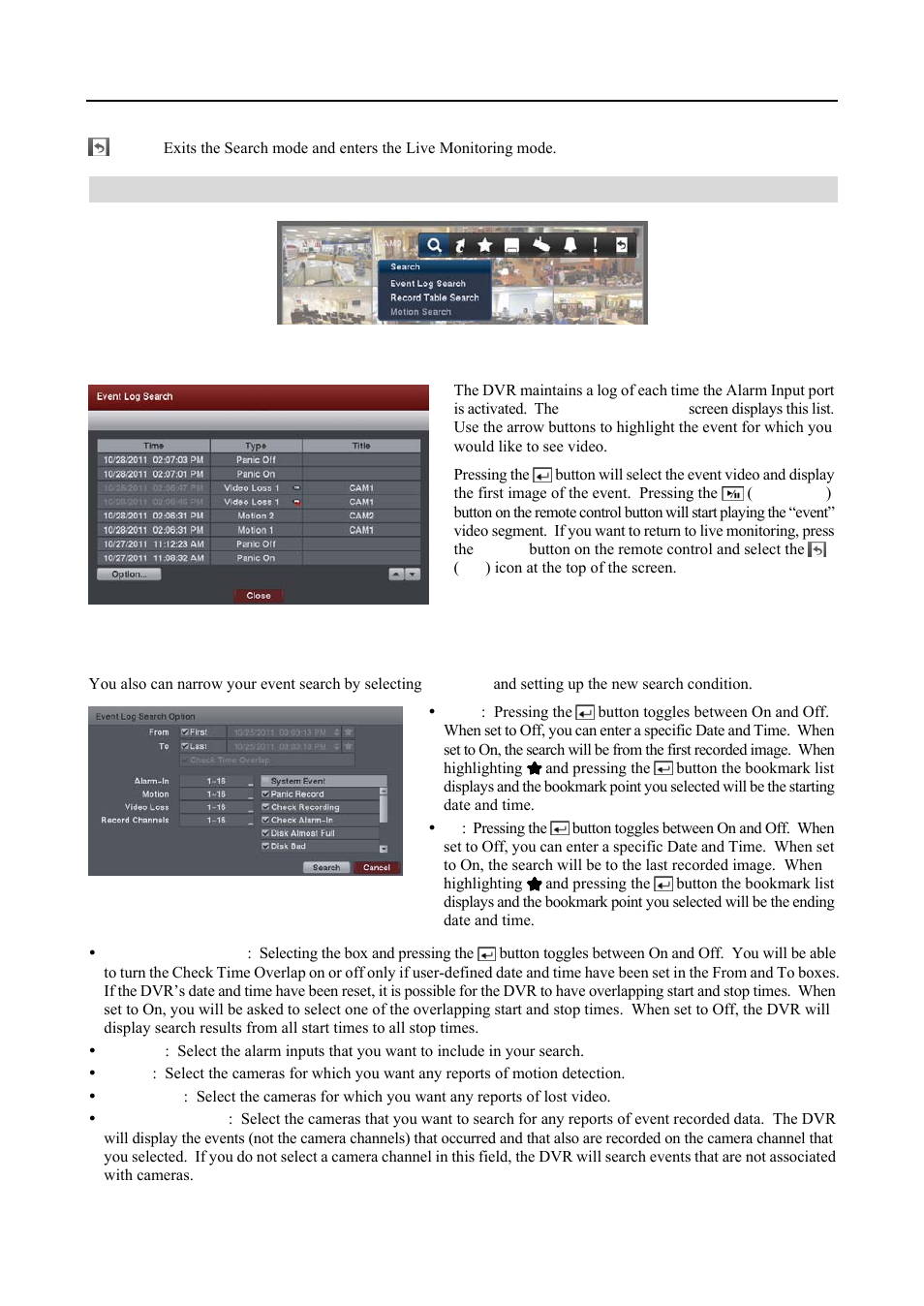 Search | Revo R16DVR4 User Manual | Page 42 / 56