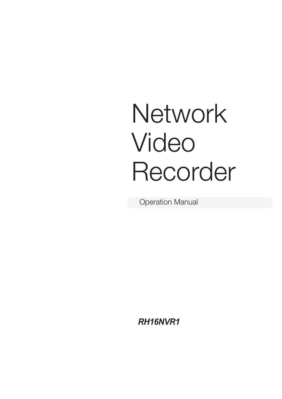 Revo NVR User Manual | 82 pages