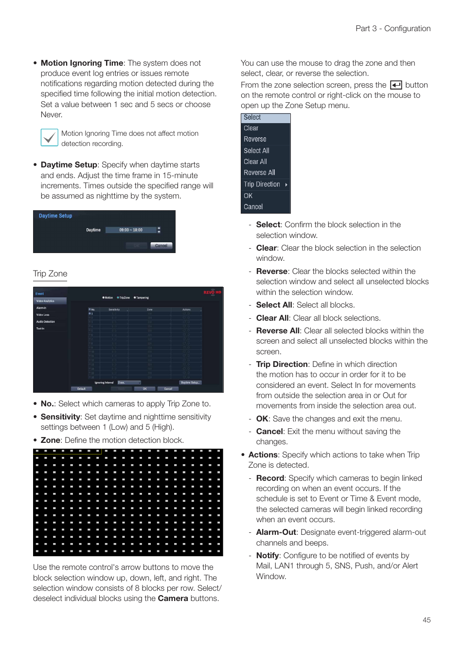 Revo NVR User Manual | Page 45 / 82