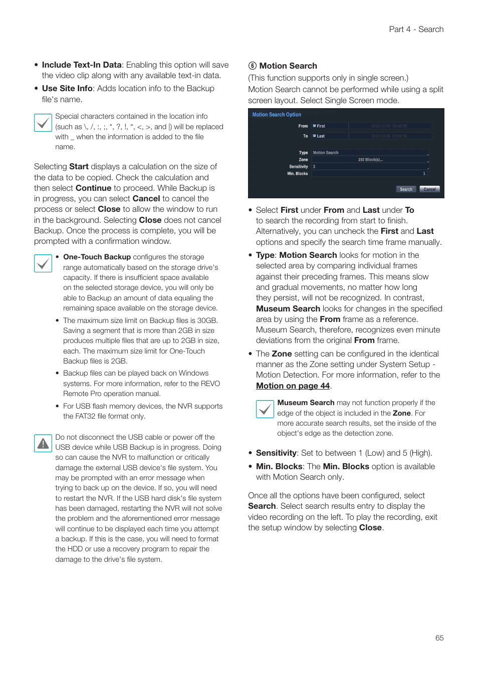 Revo NVR User Manual | Page 65 / 82