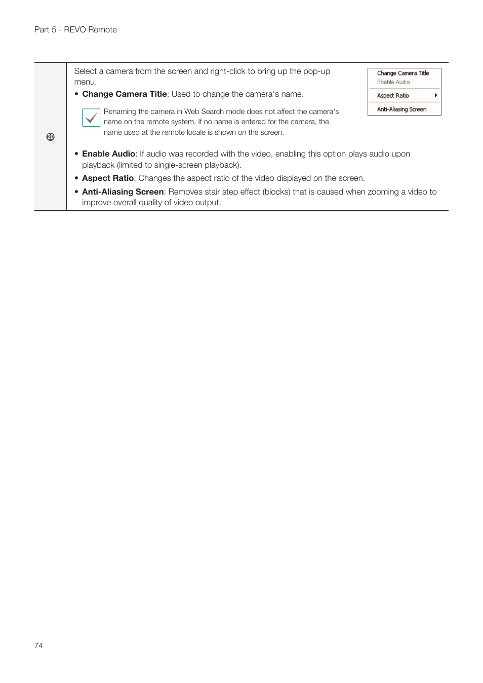 Revo NVR User Manual | Page 74 / 82