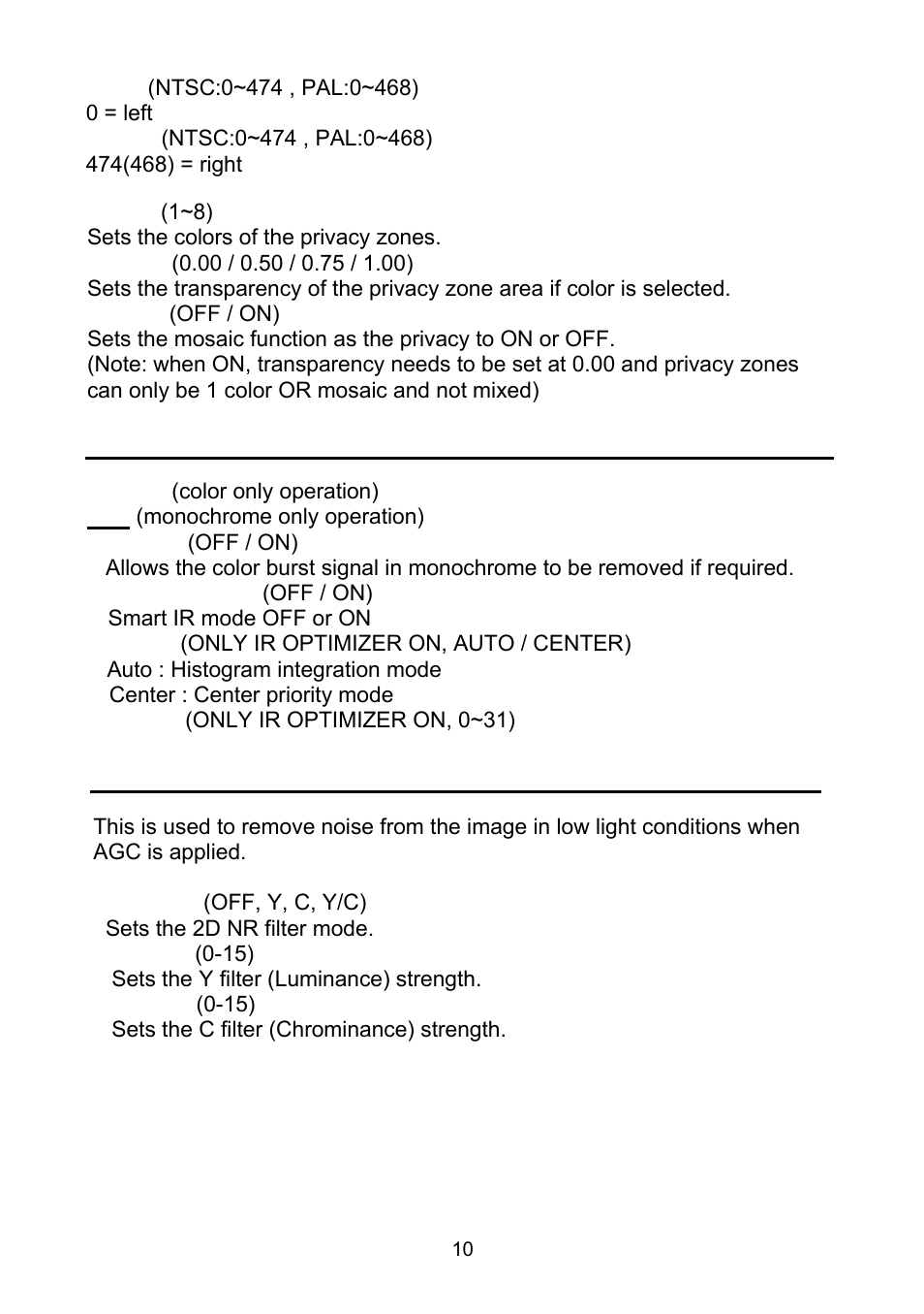 Day / night, Nr (2d-dnr) | Revo RECBH0550-1 User Manual | Page 16 / 22