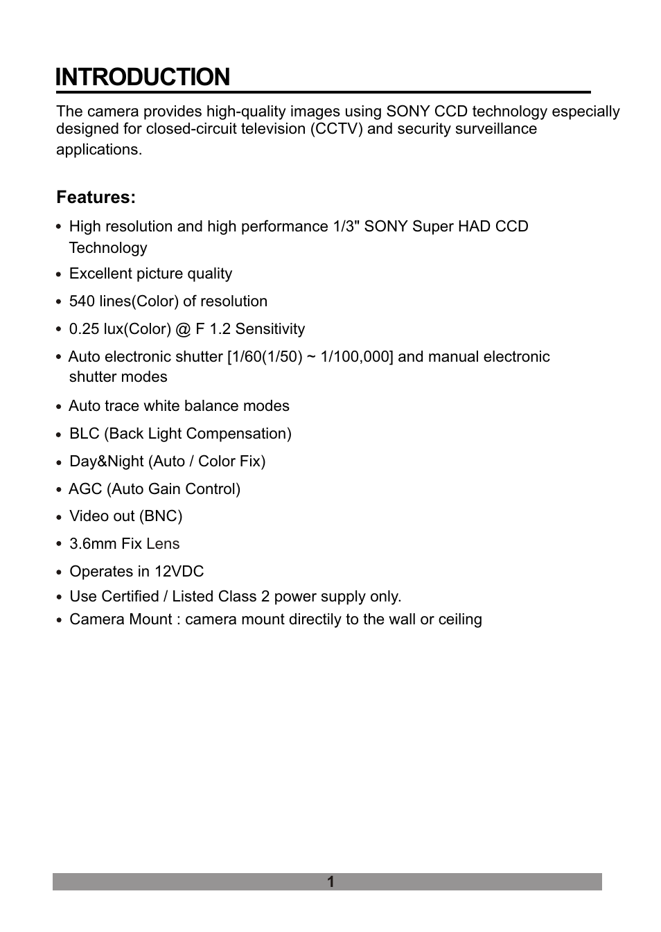 Introduction | Revo RECDH36-1 User Manual | Page 7 / 16
