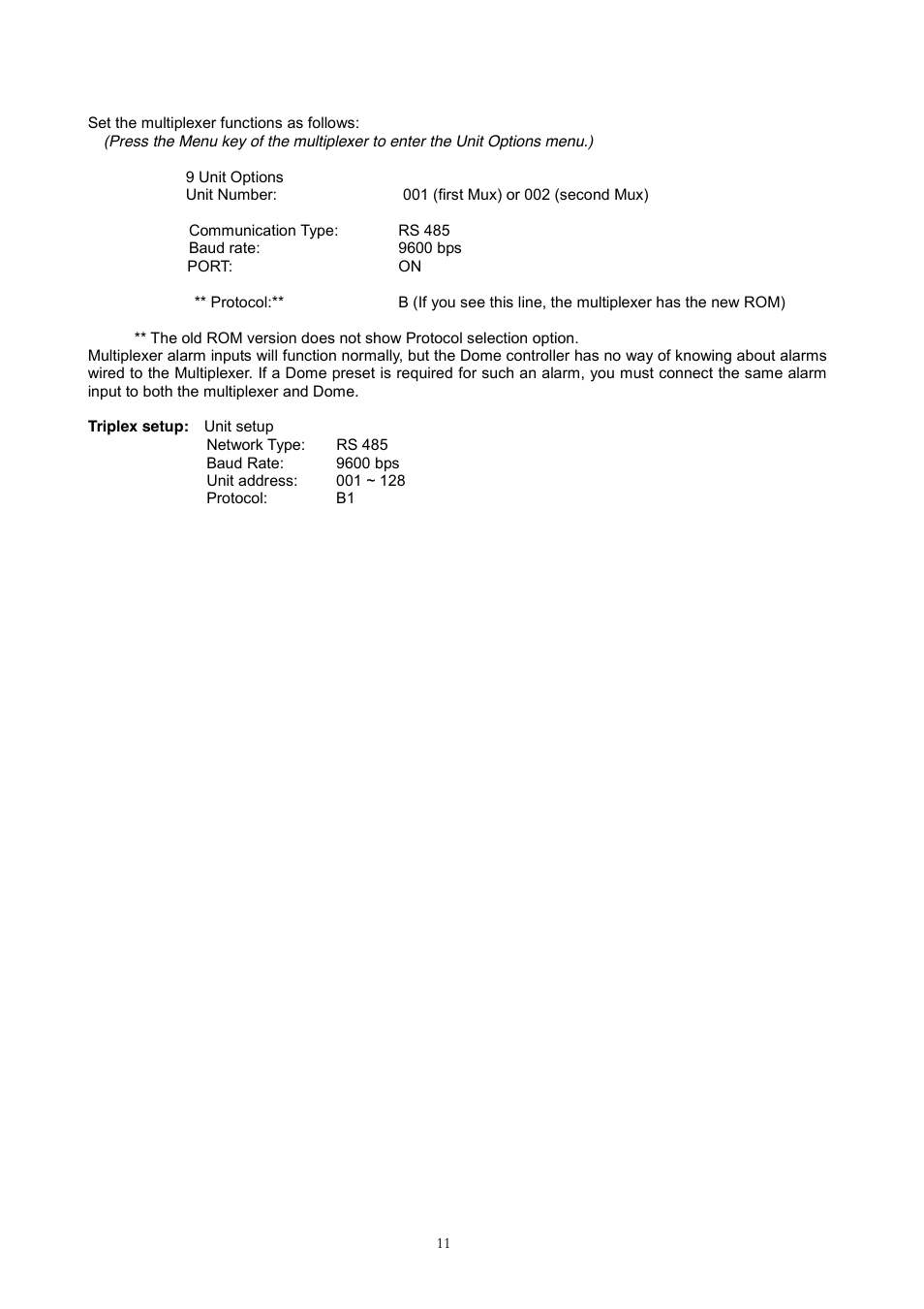 Chapter 3 ² keyboard setup, 1 configuration, Change user password | Revo REJCPTZ-1 User Manual | Page 18 / 52