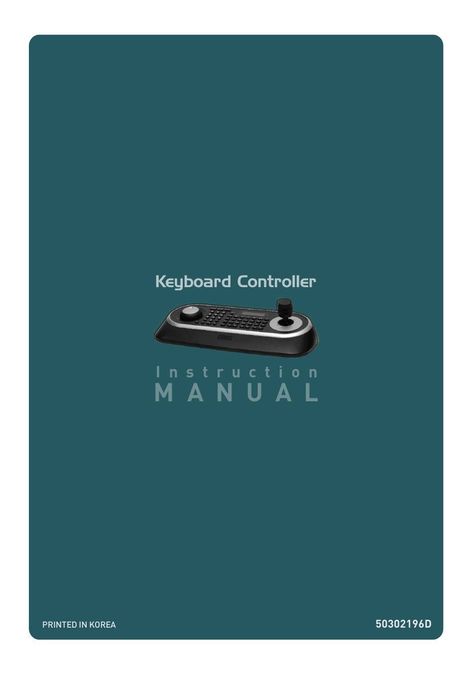 Keyboard controller | Revo REJCPTZ-1 User Manual | Page 52 / 52