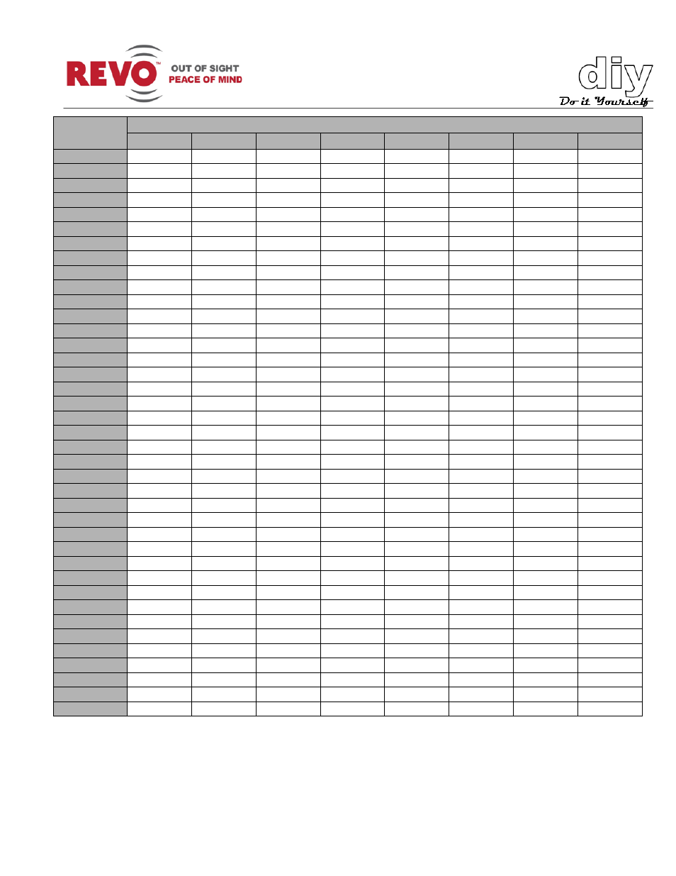 Revo RELPTZ22-1 Advanced Features User Manual | Page 26 / 30
