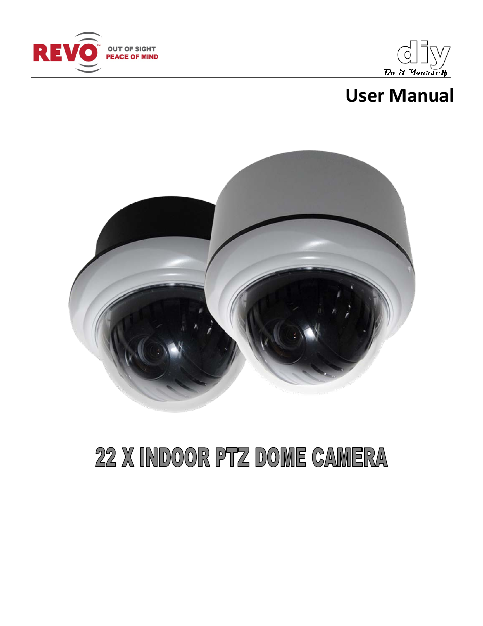 Revo RELPTZ22-1 User Manual User Manual | 44 pages