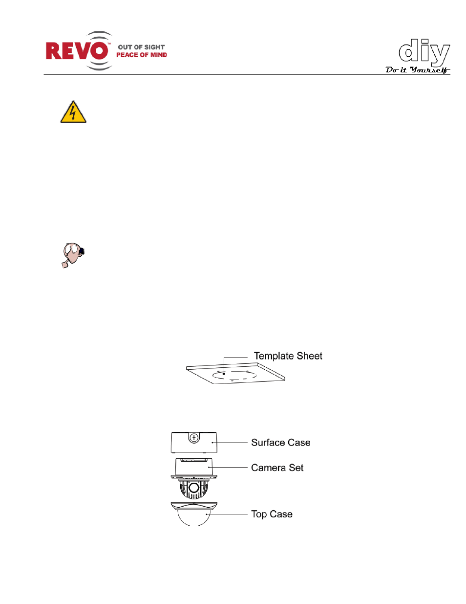 Mounting, Flush-mount installation | Revo RELPTZ22-1 User Manual User Manual | Page 14 / 44