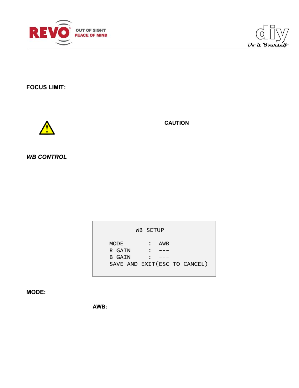 Revo RELPTZ22-3 User Manual User Manual | Page 27 / 44