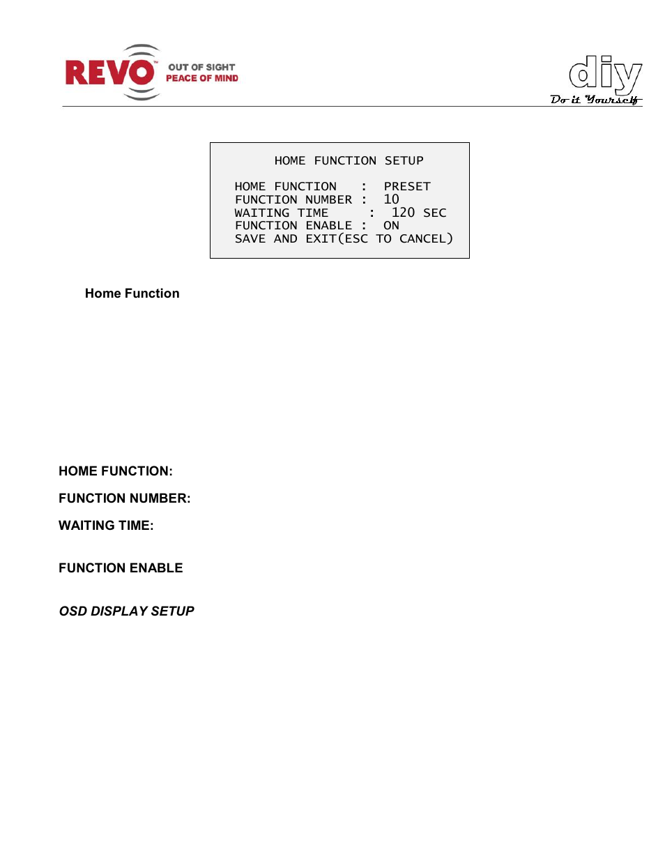 Revo RELPTZ22-3 User Manual User Manual | Page 31 / 44