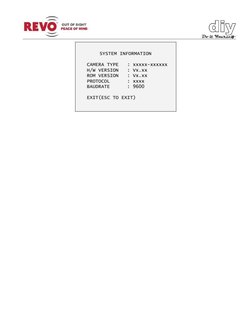 Revo RELPTZ22-3 User Manual User Manual | Page 38 / 44