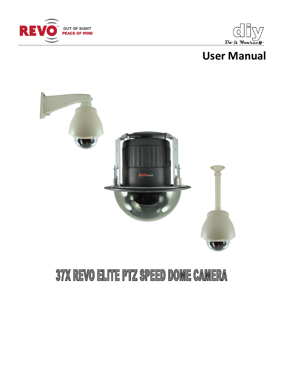 Revo RESPTZ37-1/HSC/HSW User Manual User Manual | 46 pages