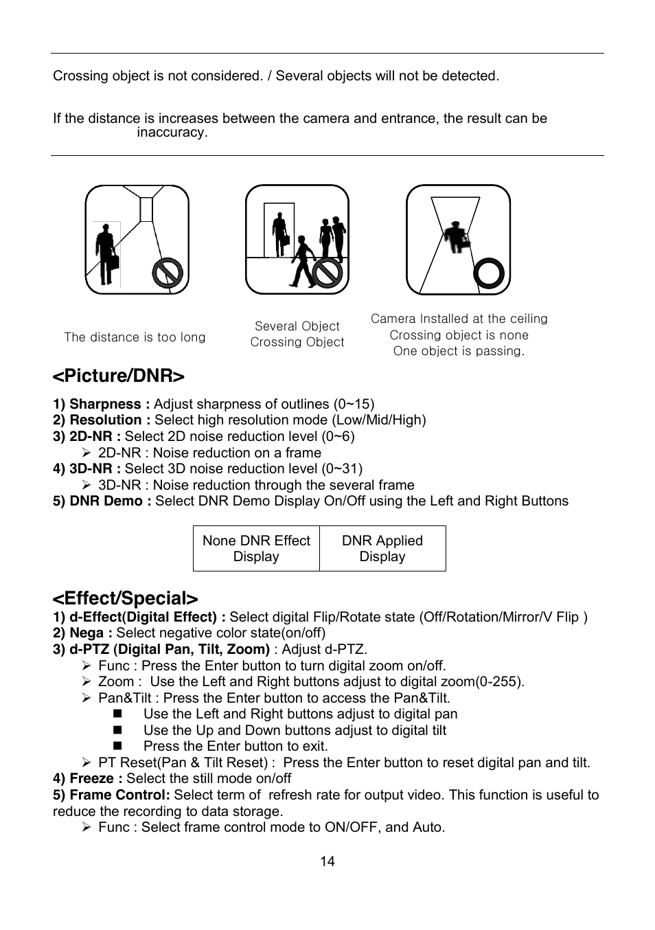Picture/dnr, Effect/special | Revo REVDN650-1 User Manual | Page 15 / 24