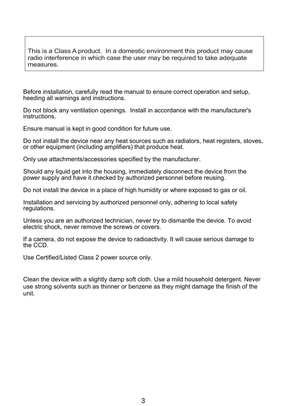 Ce compliance statement | Revo REVDN700-2 User Manual | Page 3 / 21