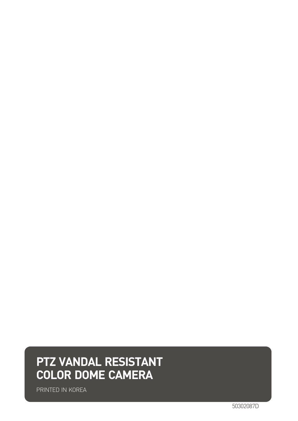 쪽 36, Ptz vandal resistant color dome camera | Revo REVDPTZ10-1 User Manual | Page 36 / 36