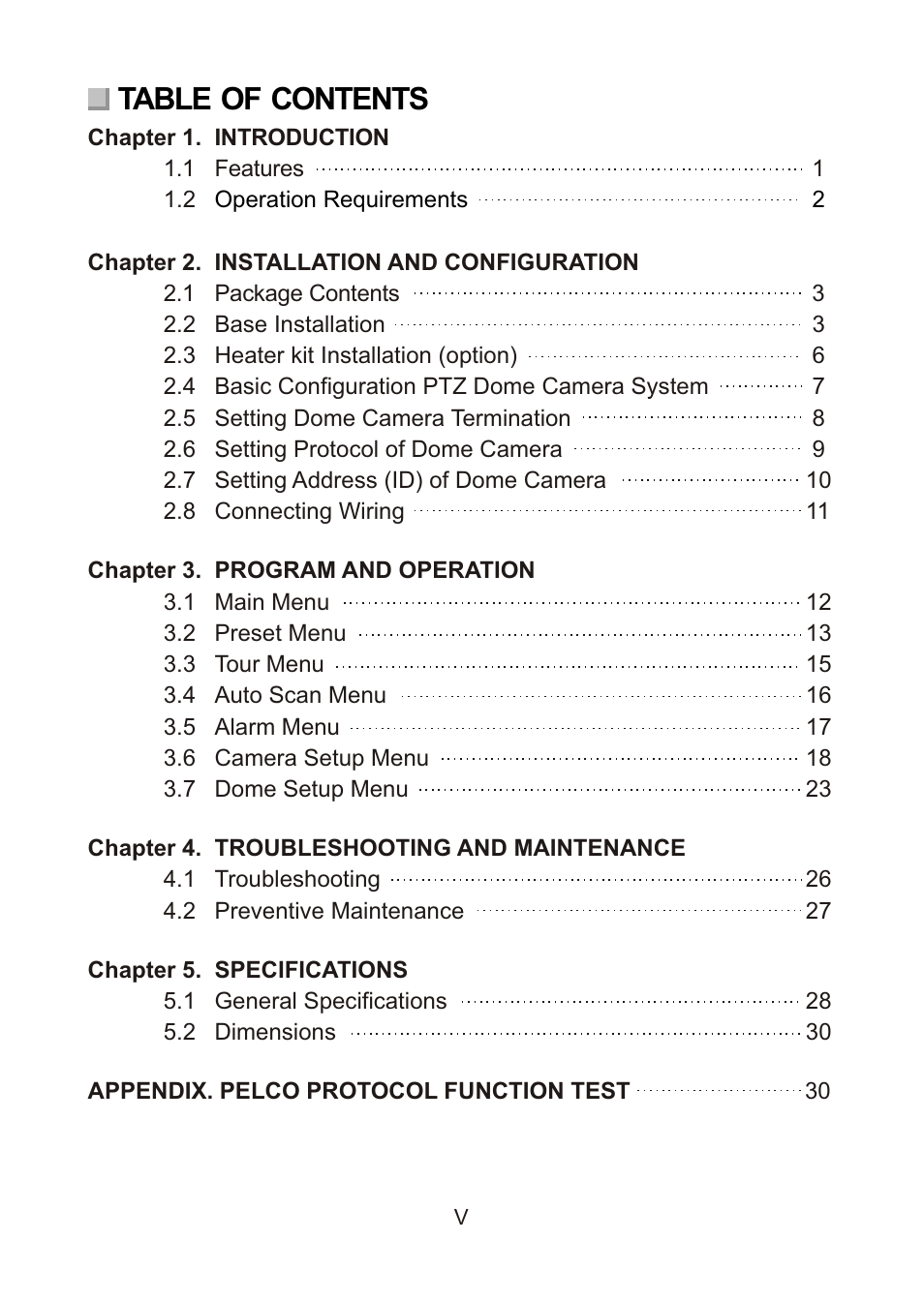 Revo REVDPTZ10-1 User Manual | Page 5 / 36