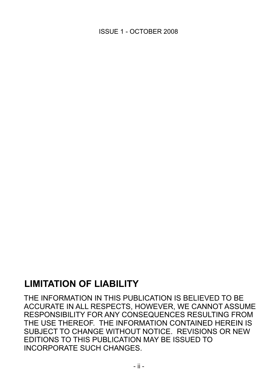 Limitation of liability | Revo REXN540-1 User Manual | Page 2 / 16