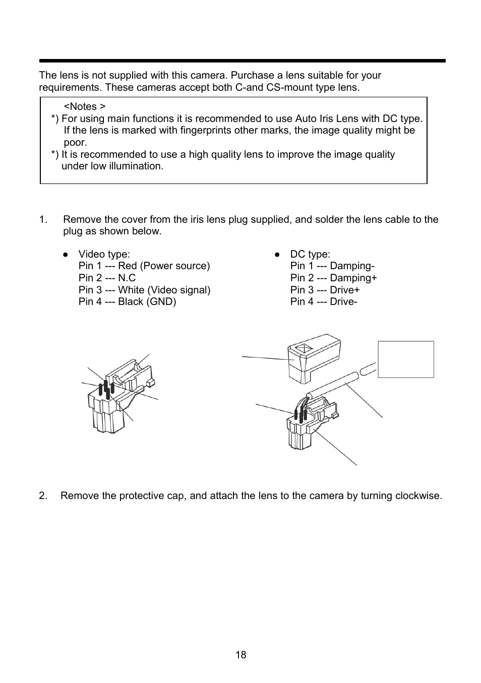 Lens | Revo REXN700-2 User Manual | Page 18 / 20