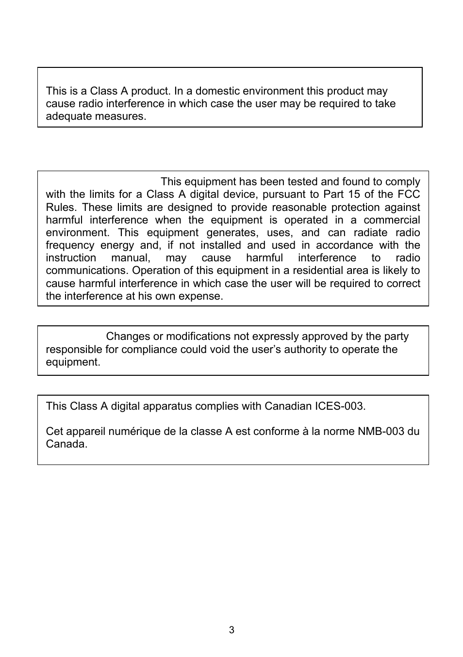 Ce compliance statement, Fcc compiance statement | Revo REXN700-2 User Manual | Page 3 / 20