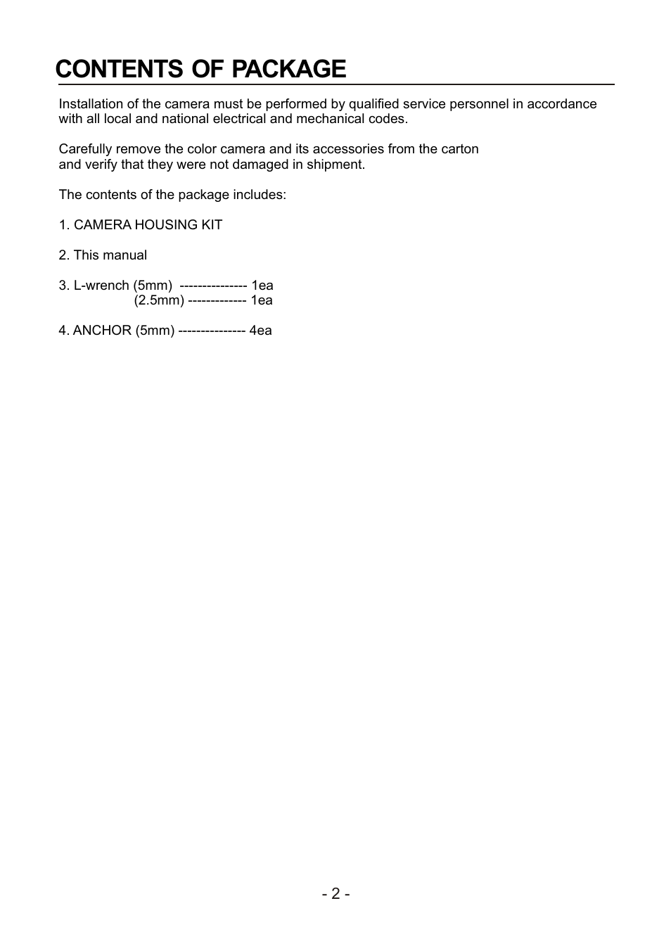 Contents of package | Revo REXT540-1 User Manual | Page 8 / 16