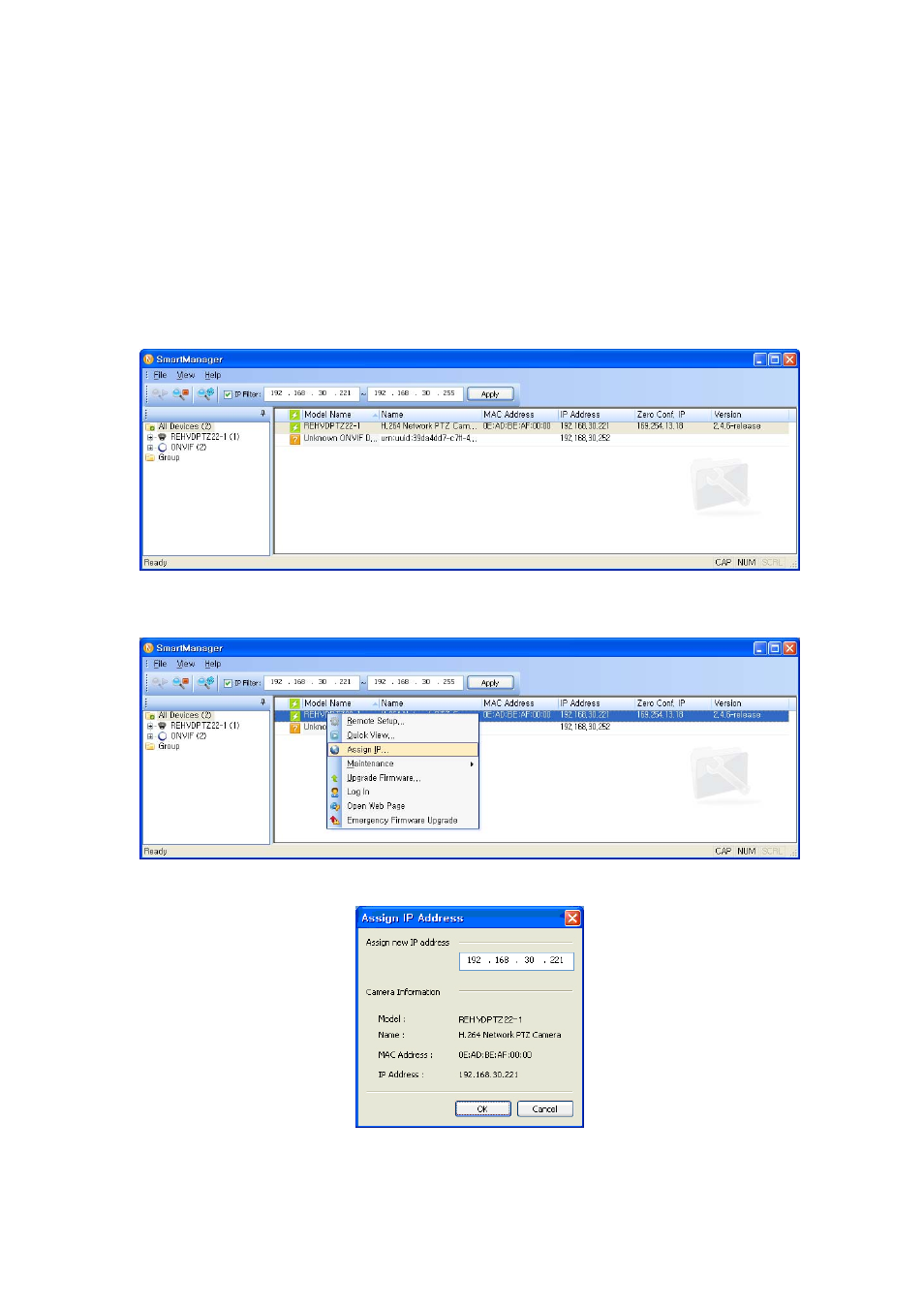 6 ip assignment | Revo REHVDPTZ22-1 INSTRUCTION MANUAL User Manual | Page 13 / 84