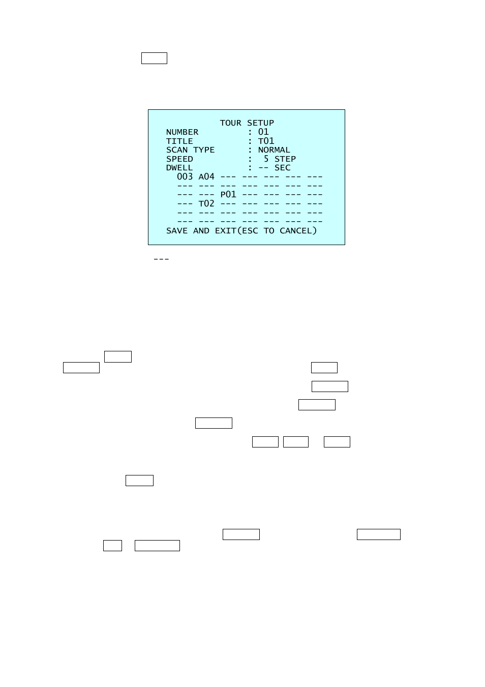 7 tour (shortcut: tour), 7 tour | Revo REHVDPTZ22-1 INSTRUCTION MANUAL User Manual | Page 20 / 84