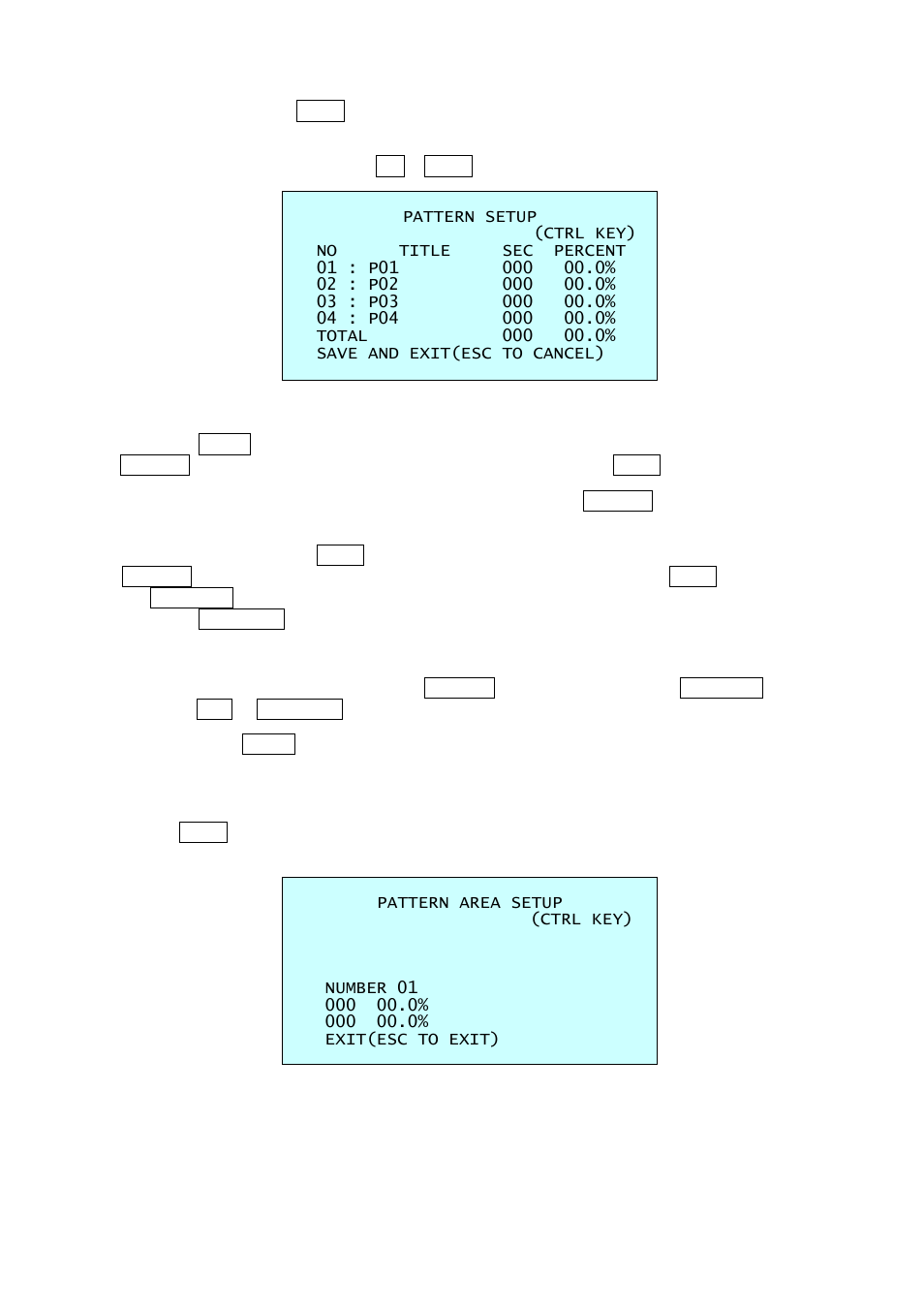 8 pattern (shortcut: ptrn), 8 pattern | Revo REHVDPTZ22-1 INSTRUCTION MANUAL User Manual | Page 22 / 84