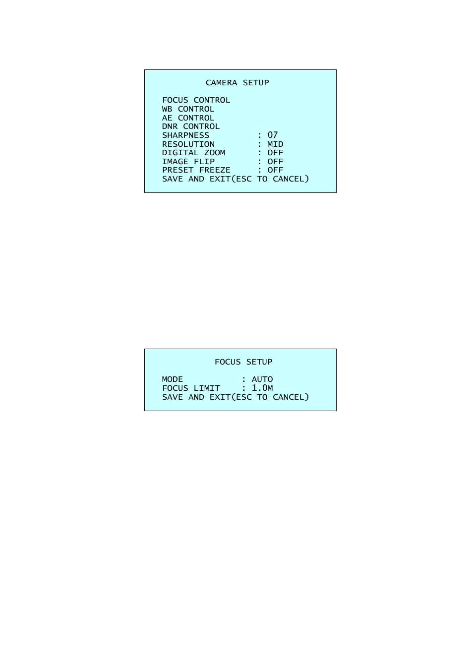 11 camera menu | Revo REHVDPTZ22-1 INSTRUCTION MANUAL User Manual | Page 25 / 84