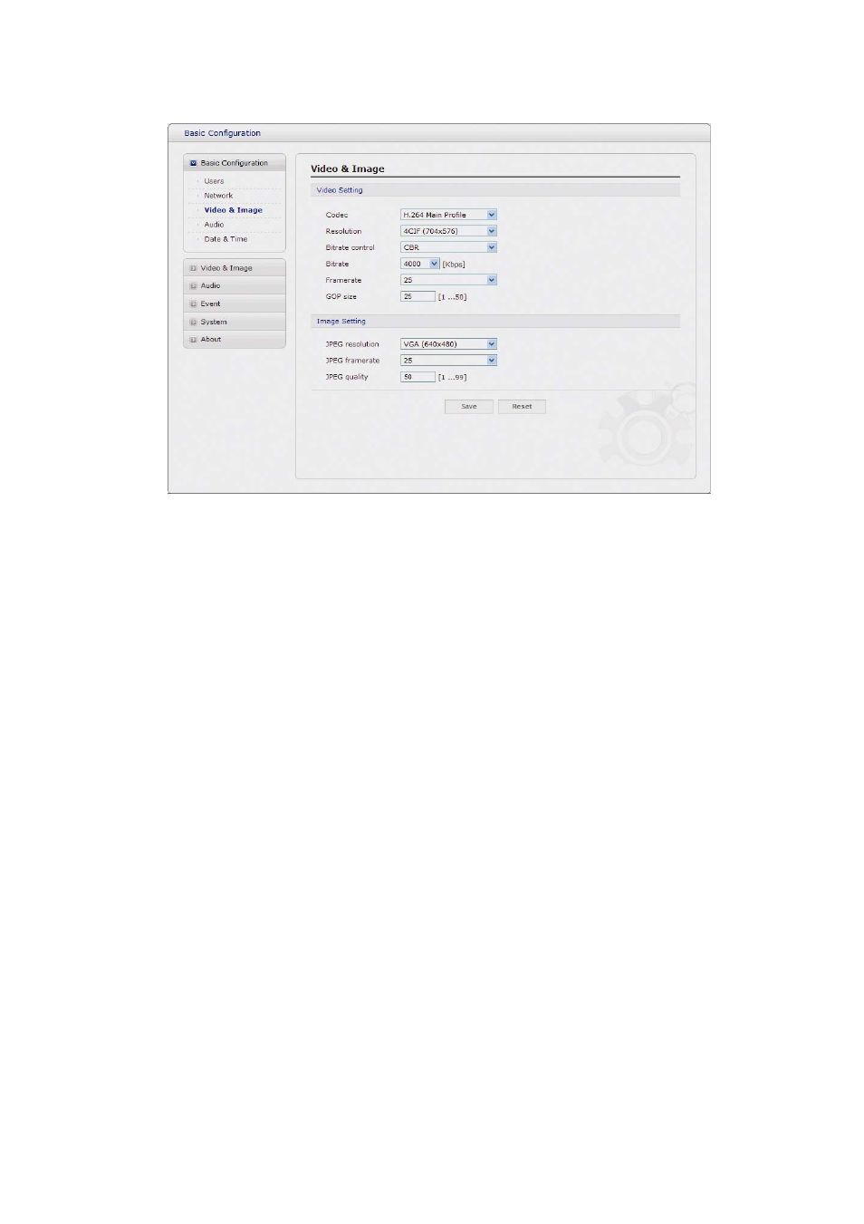 3) video & image | Revo REHVDPTZ22-1 INSTRUCTION MANUAL User Manual | Page 42 / 84