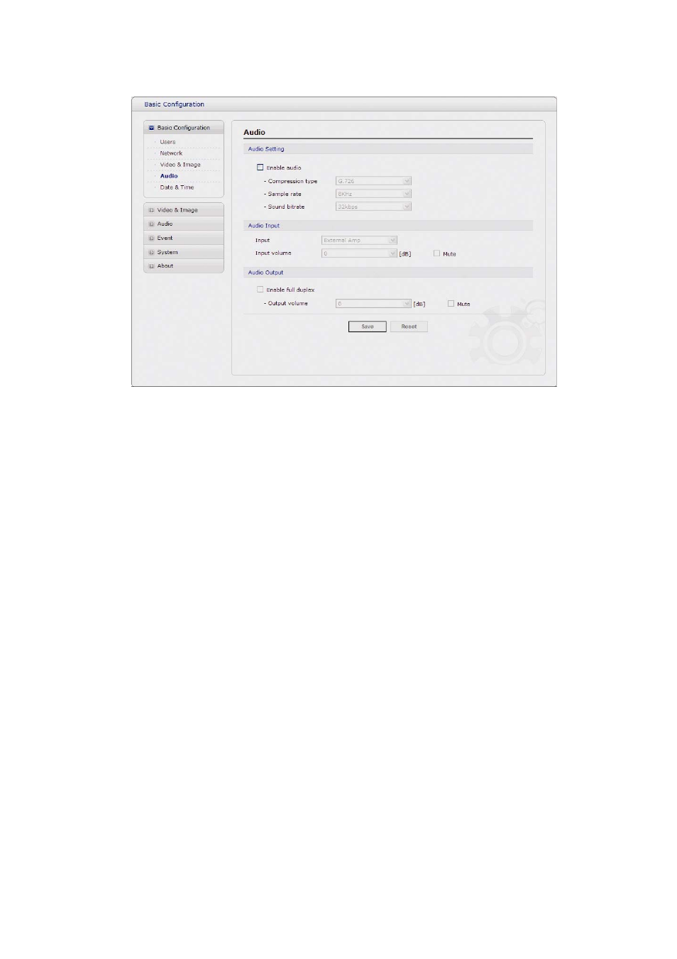 4) audio | Revo REHVDPTZ22-1 INSTRUCTION MANUAL User Manual | Page 44 / 84