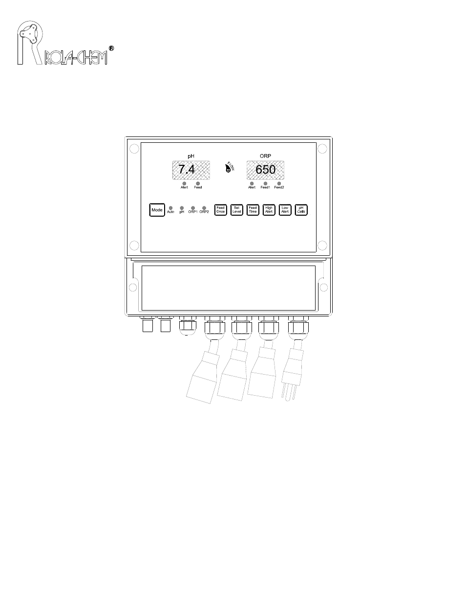 Rola-Chem 554300 Dual ORP/pH Digital Controller User Manual | 20 pages