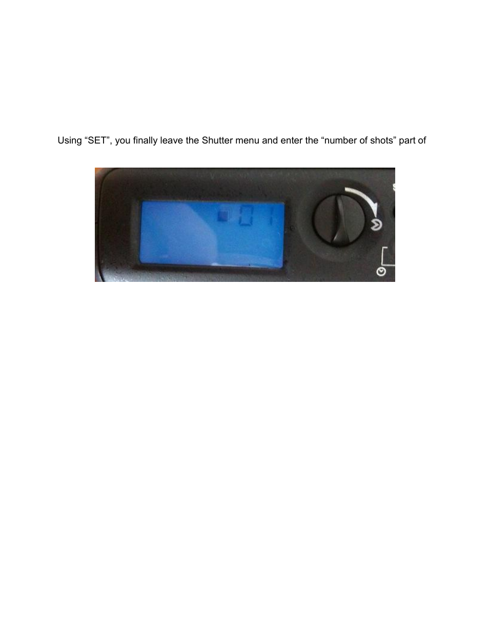 Satechi LCD Timer Vertical Battery Grip User Manual | Page 3 / 3