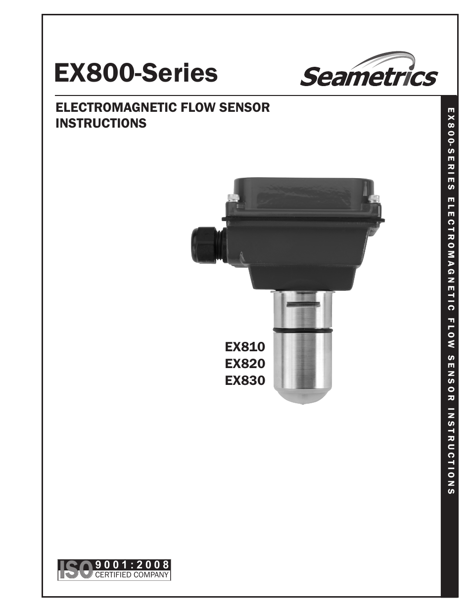 Seametrics EX800-Series User Manual | 12 pages