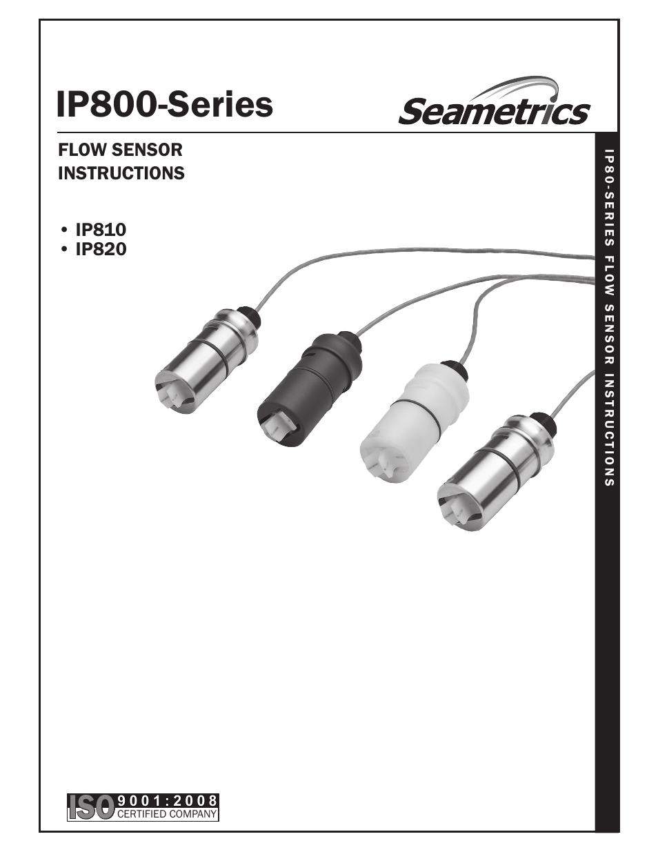 Seametrics IP800-Series User Manual | 12 pages