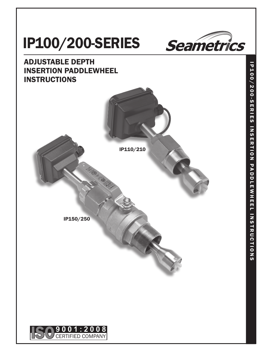 Seametrics IP100-200-SERIES User Manual | 12 pages