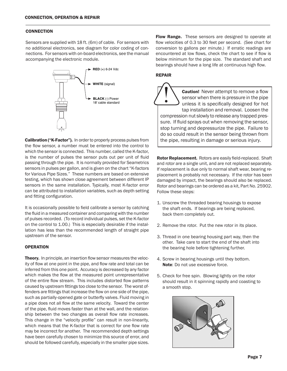 Seametrics IP100-200-SERIES User Manual | Page 9 / 12
